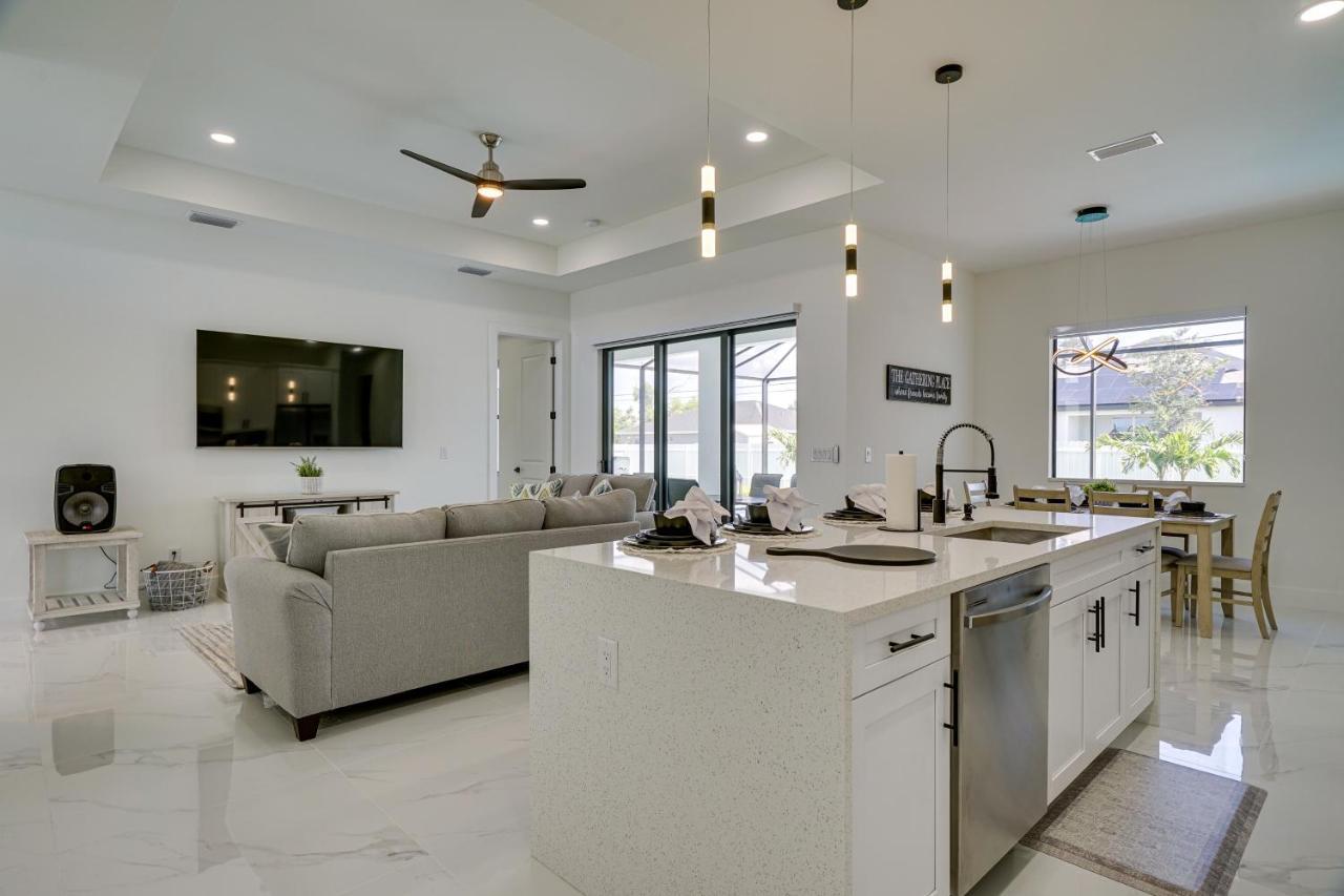 Вилла Cape Coral Escape Furnished Lanai And Private Pool! Экстерьер фото