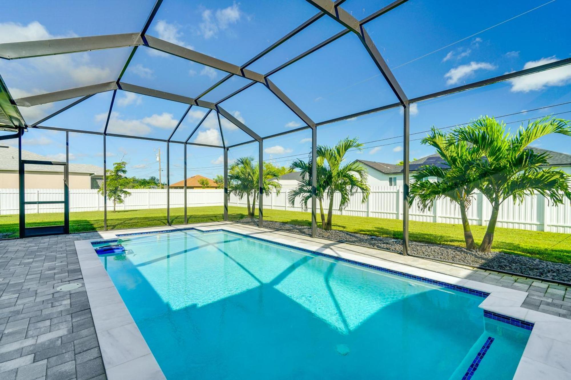 Вилла Cape Coral Escape Furnished Lanai And Private Pool! Экстерьер фото