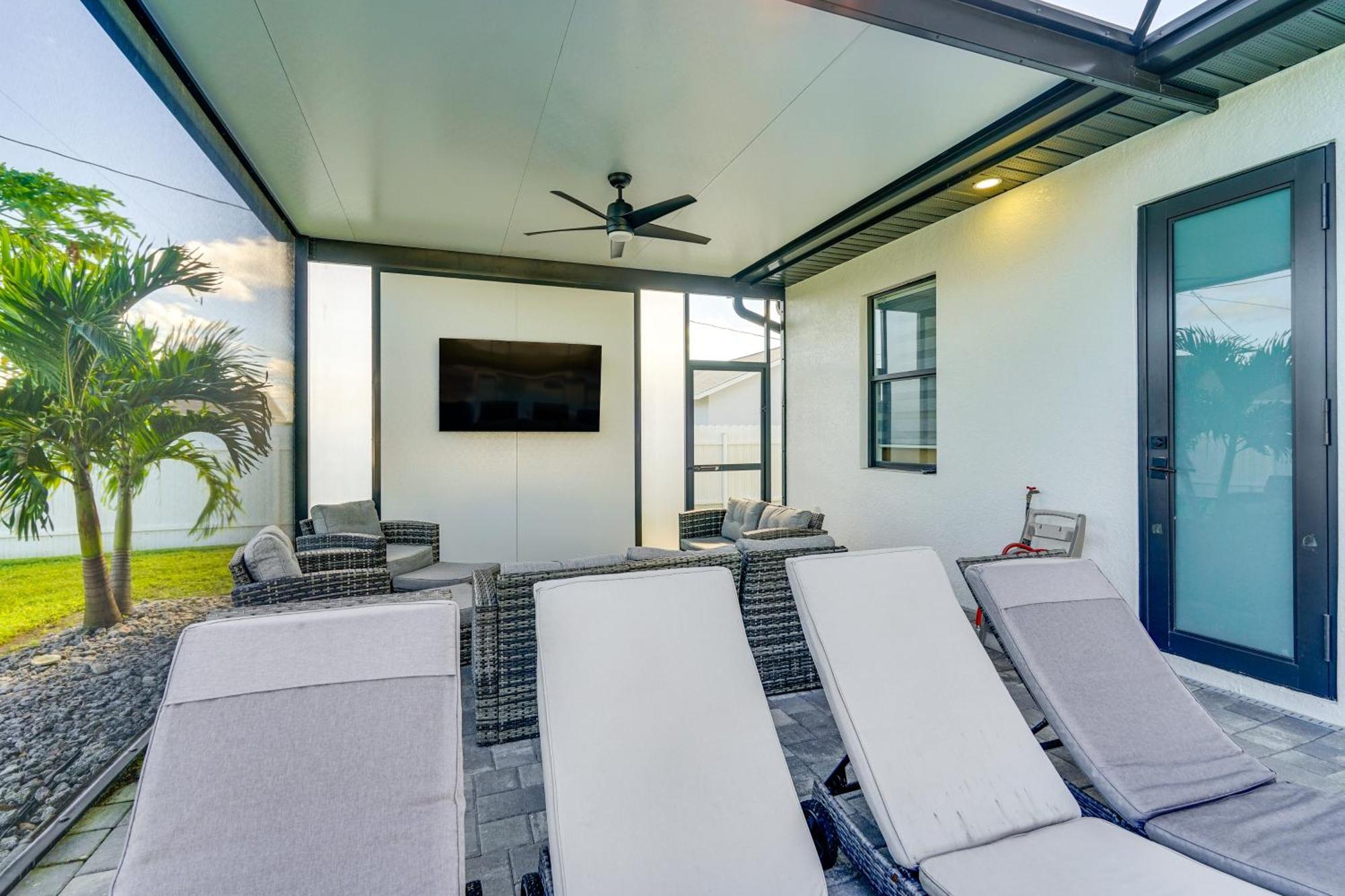 Вилла Cape Coral Escape Furnished Lanai And Private Pool! Экстерьер фото